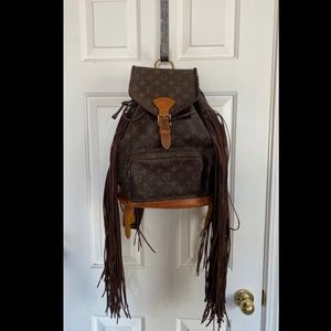 Louis Vuitton Fringe Backpack
